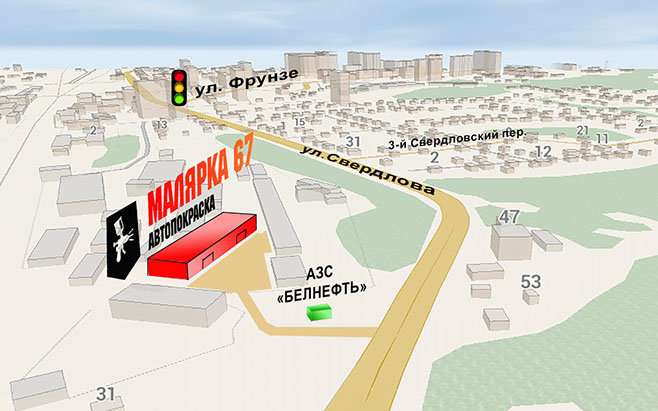 Памфилова смоленск карта